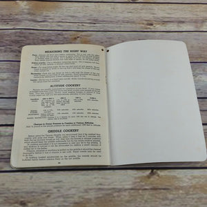 Vintage Tappan Owners Guide Range Cookbook Recipes Instructions Manual Model No. 60 and No. 2 1940s Booklet - At Grandma's Table