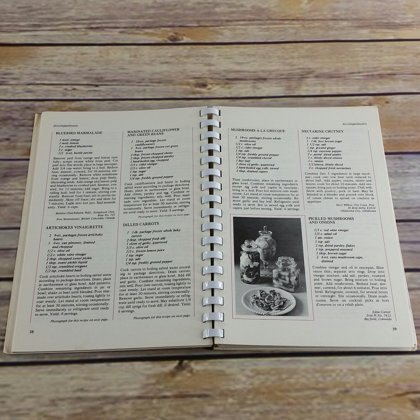 Vintage Sorority Cookbook Beta Sigma Phi International Gourmet 1973 Fav Recipes - At Grandma's Table