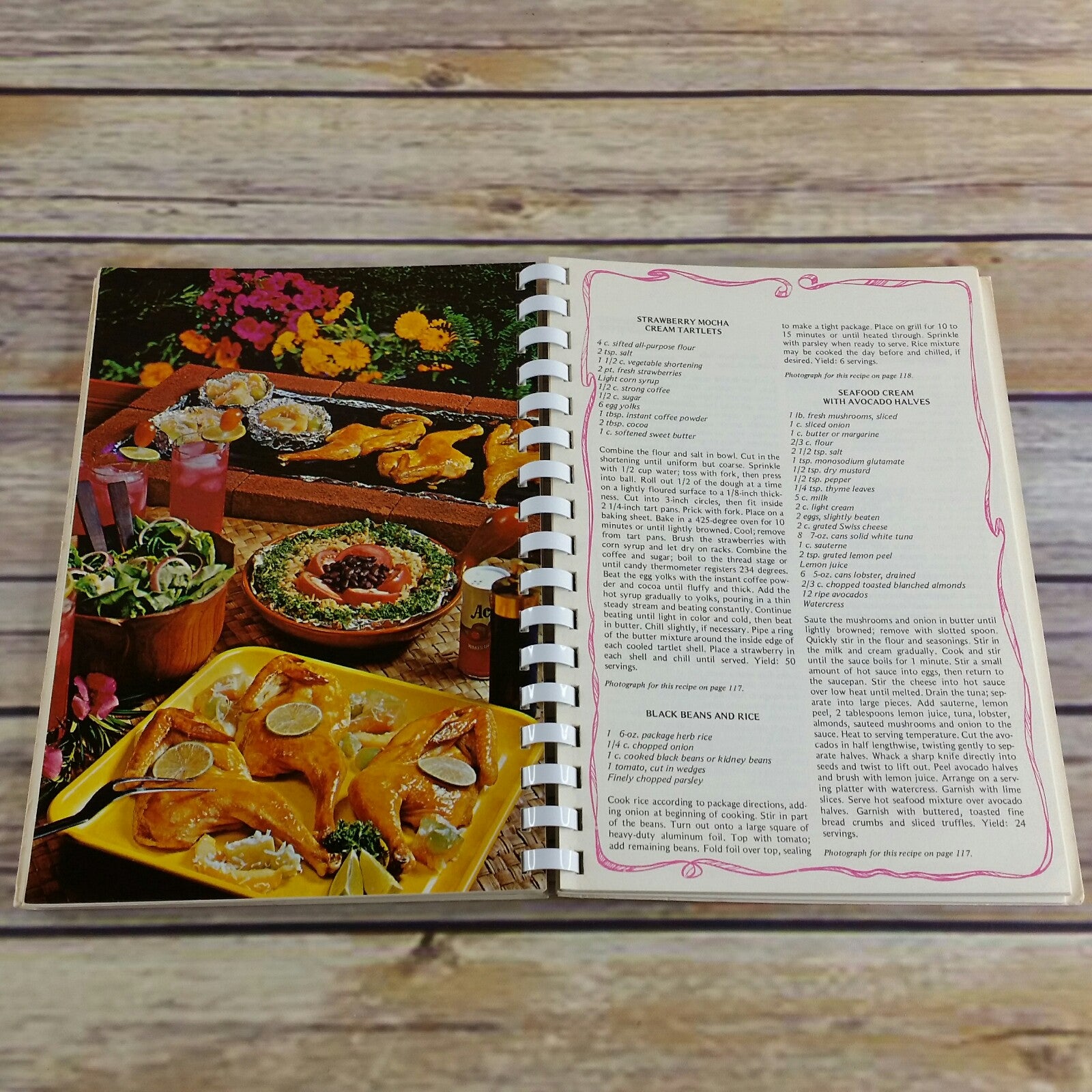 Vintage Sorority Cookbook Beta Sigma Phi International Gourmet 1973 Fav Recipes - At Grandma's Table