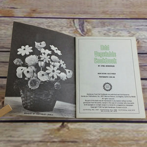 Vintage Cookbook Henderson Fresh Set Recipes Odd Vegetable Cookbook Sybil Henderson 1975 - At Grandma's Table