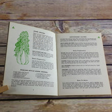 Load image into Gallery viewer, Vintage Cookbook Henderson Fresh Set Recipes Odd Vegetable Cookbook Sybil Henderson 1975 - At Grandma&#39;s Table