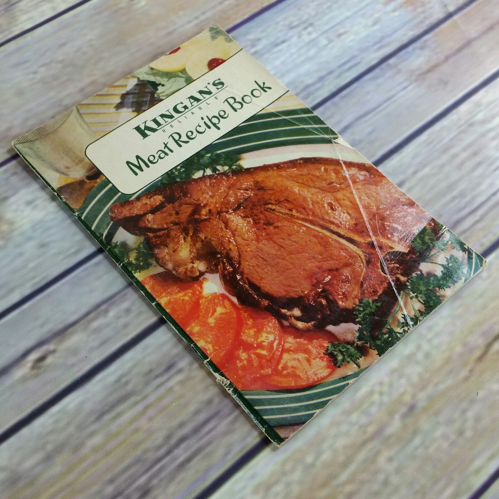 Vintage Indiana Cookbook Kingans Meat Recipe Book Indianapolis - At Grandma's Table