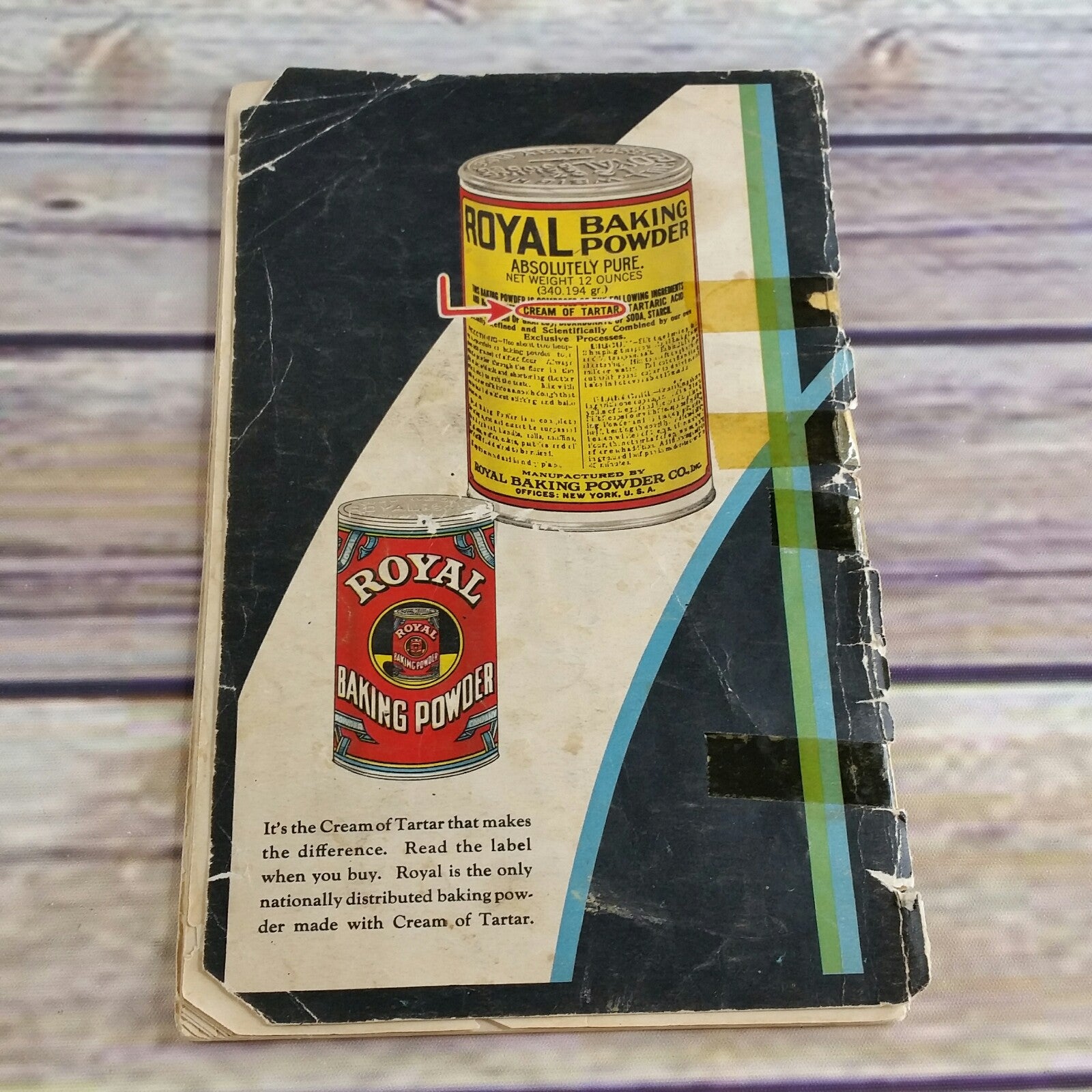 Vintage Cookbook Royal Baking Powder Co 1930 Standard Brands Royal Cook Book - At Grandma's Table