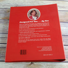 Load image into Gallery viewer, Vintage Cookbook Betty Crocker Red Cover Recipes 5 Ring Binder 1986 Hardcover