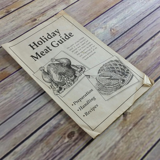 Vintage California Cookbook Holiday Meat Guide Winco Foods 2004 Booklet - At Grandma's Table