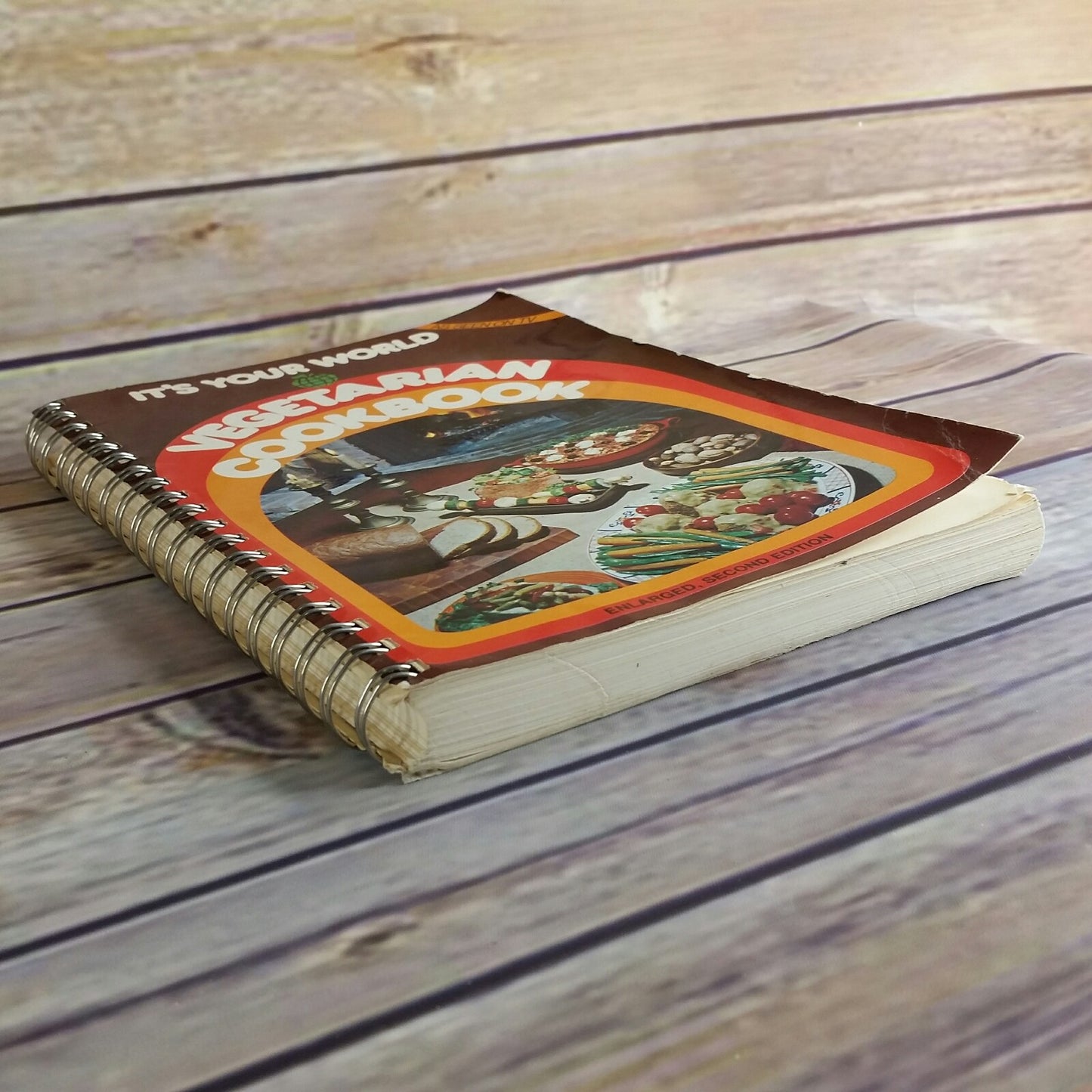 Vintage California Cookbook Vegetarian Its Your World 1981 Loma Linda University Spiral Bound