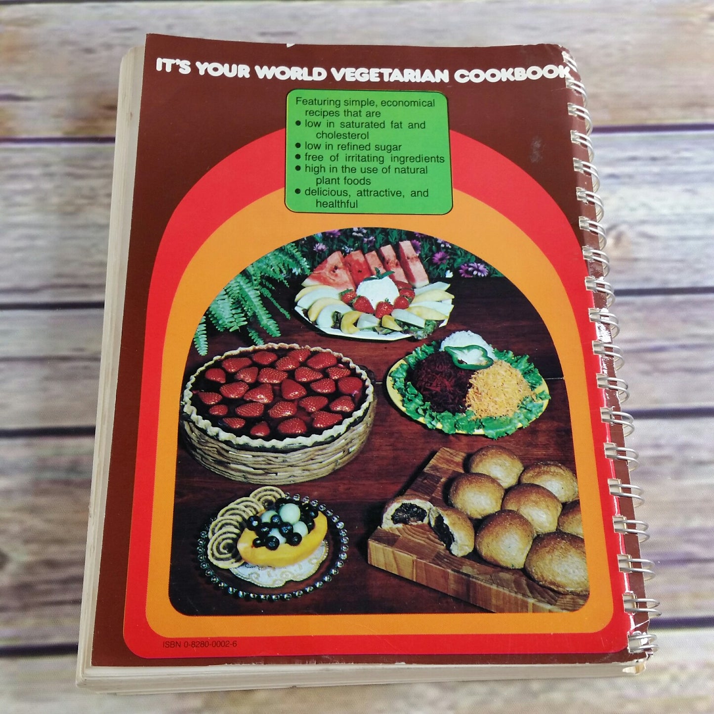 Vintage California Cookbook Vegetarian Its Your World 1981 Loma Linda University Spiral Bound