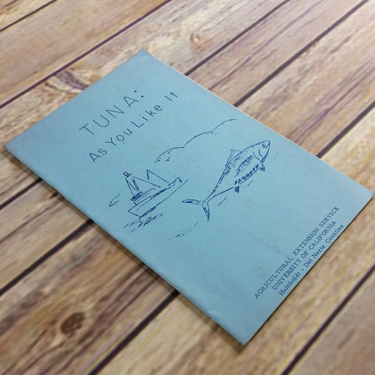 Vintage California Cookbook Humboldt Del Norte Counties Tuna As You Like It