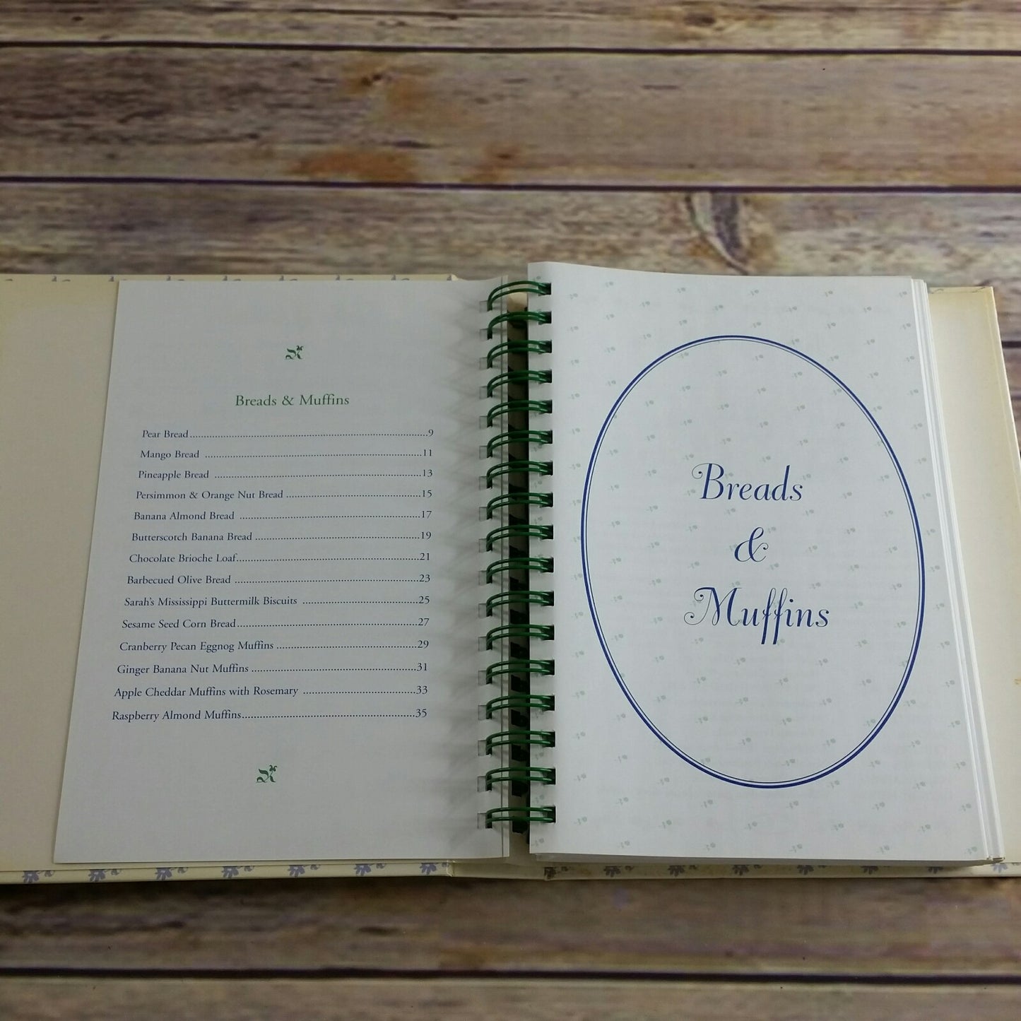 California Cookbook Bed and Breakfast Recipes 2004 Craven Salcito Hardcover Spiral Bound