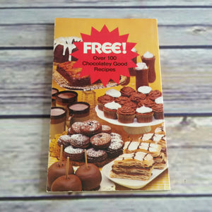 Vintage Cookbook Hersheys Cocoa Cookbook Recipes 1979 Paperback Promo Booklet