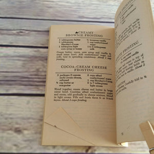 Vintage Cookbook Hersheys Cocoa Cookbook Recipes 1979 Paperback Promo Booklet