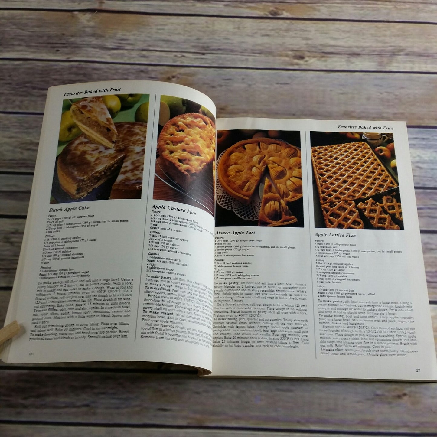 Vintage Cookbook Best of Baking Recipes 1980 Annette Wolter Christian Teubner Paperback HP Books 1980s Baking Book
