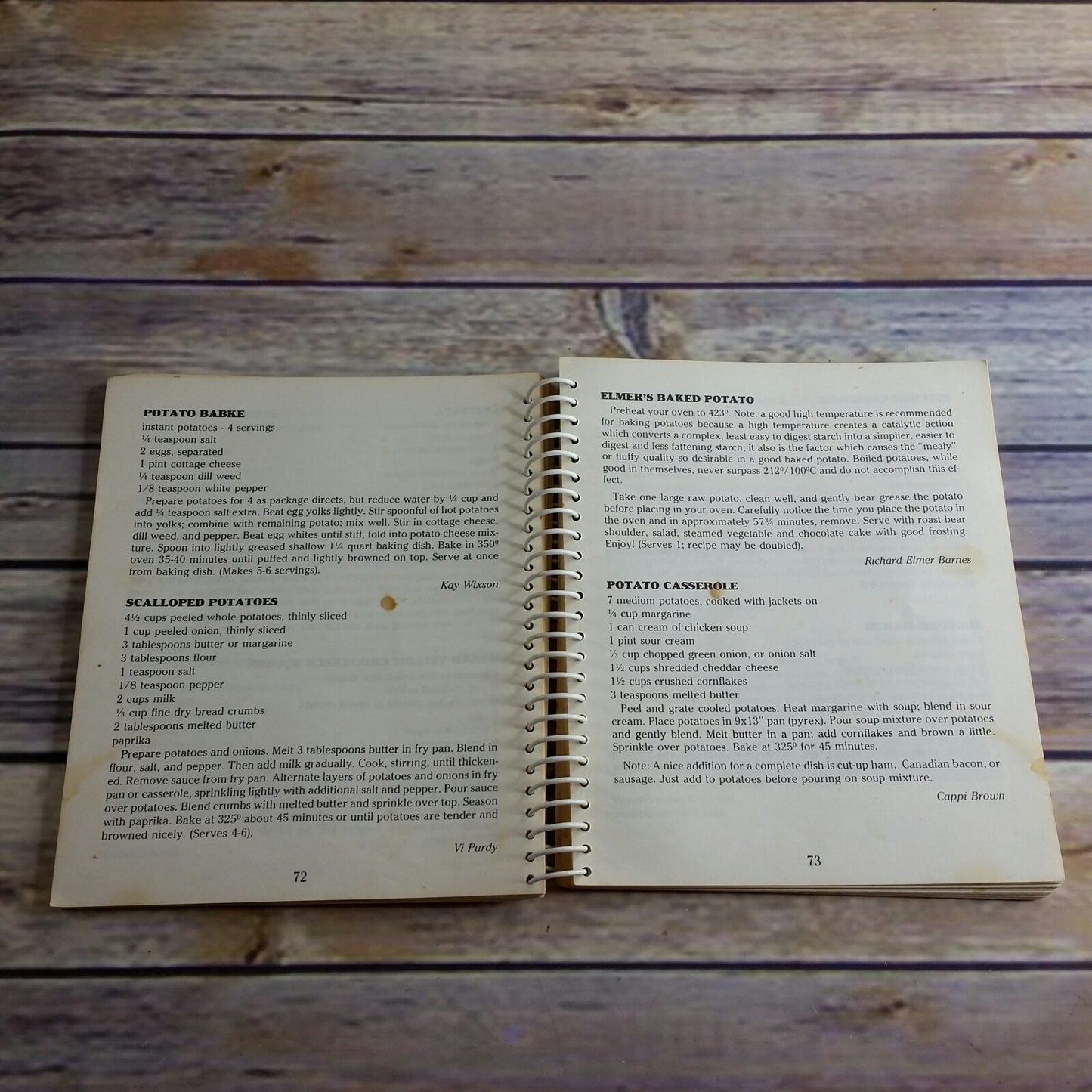 Vintage California Cookbook Hoaglin Zenia Farm Bureau At Home on the Range 1979 Spiral Bound Community Recipes