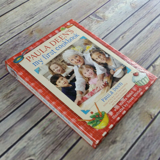 Paula Deen's My First Cookbook by Paula Deen (2008, Spiral) Hardcover Food Kids - At Grandma's Table