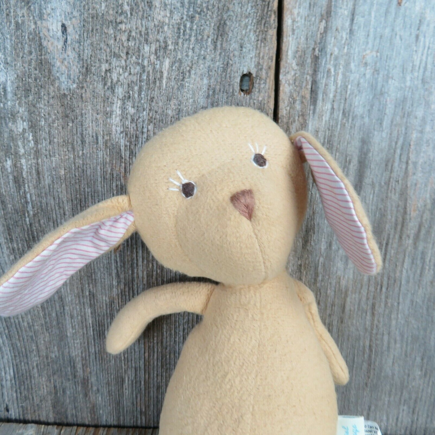 Tan Mouse Plush Hazel Village Striped Ears Organic Cotton No Clothes 2012