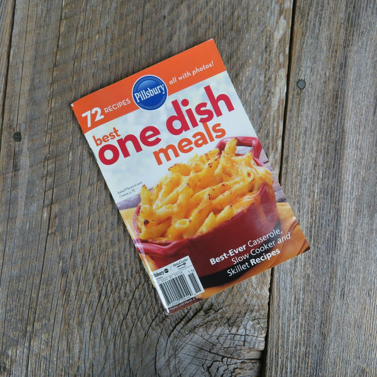 Best One Dish Meals Cookbook Pillsbury Paperback March 2011 Booklet 72 Recipes - At Grandma's Table