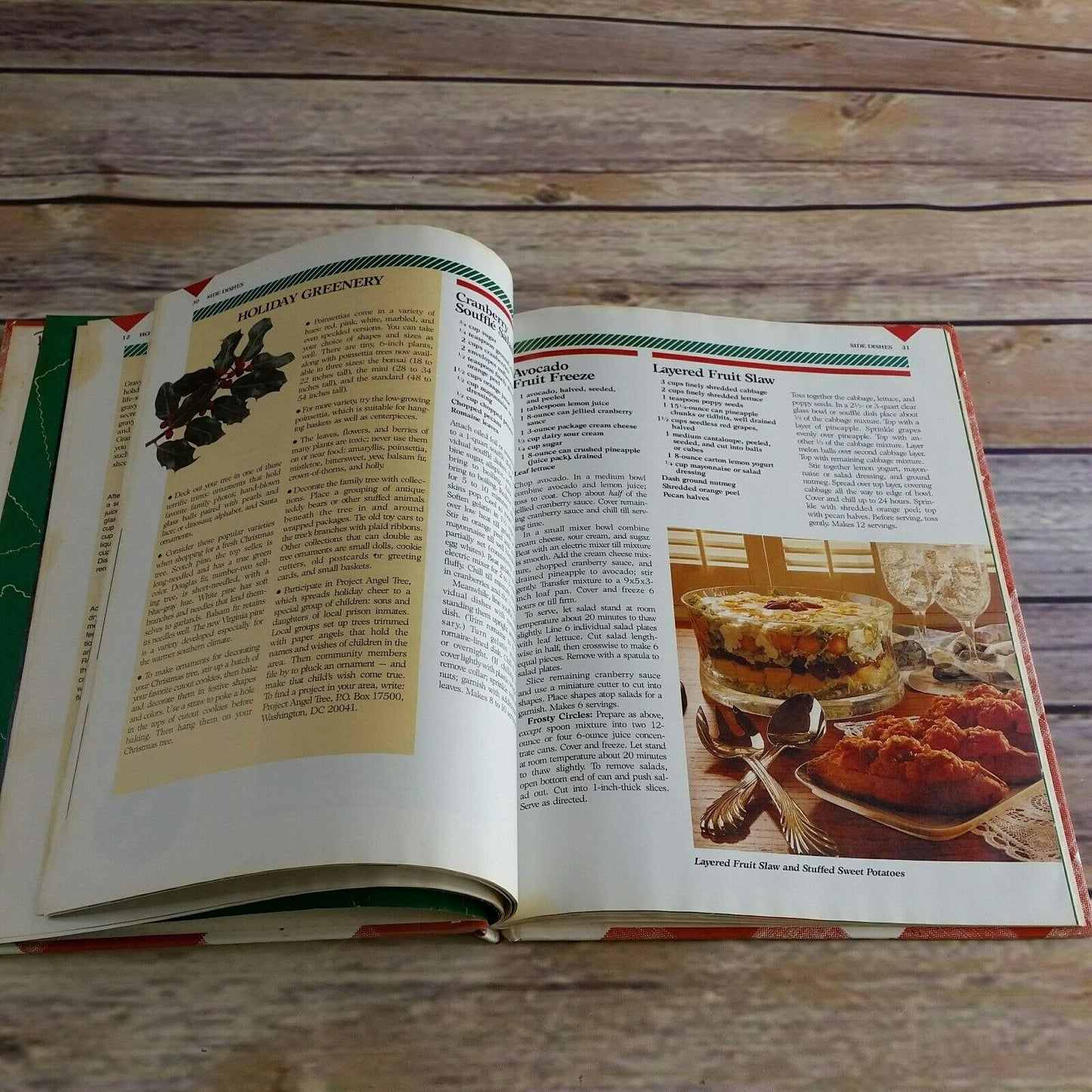 Vtg Homemade Holidays Cookbook Better Homes and Gardens Recipes for Holidays 1990 Hardcover Hannukah Gifts From the Kitchen
