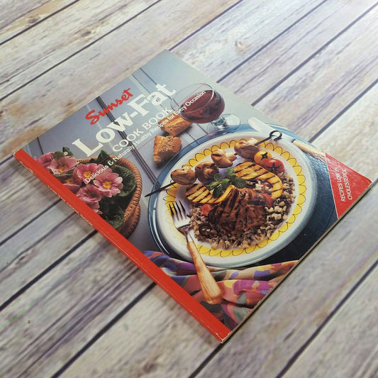 Vintage Cookbook Sunset Poultry 1993 Paperback Book Sunset Magazine Low Fat Recipes Delicious Healthy Every Occasion