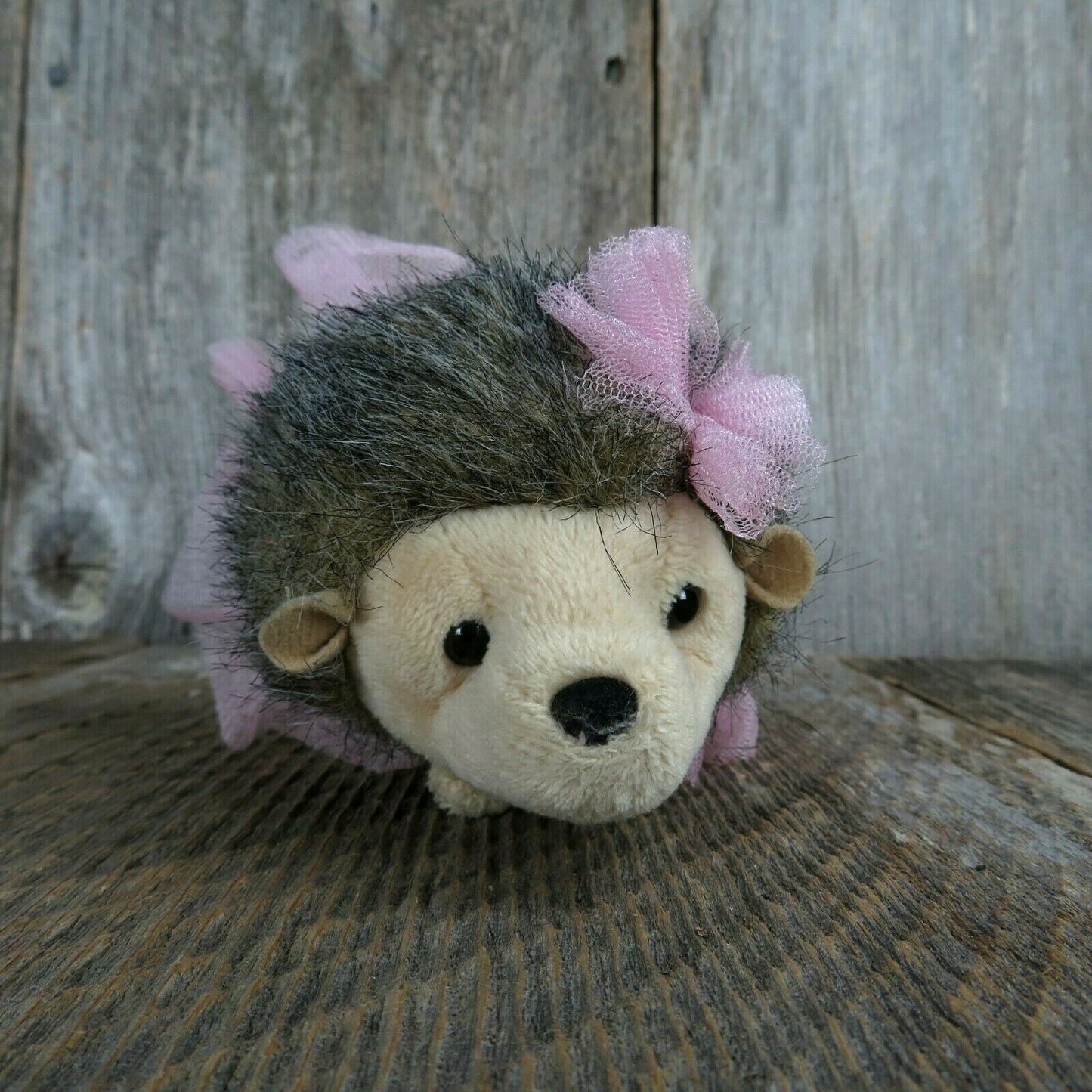 Hedgehog Plush Pink Swirl Tutu Douglas Cuddle Toys #629 Stuffed Animal Toy