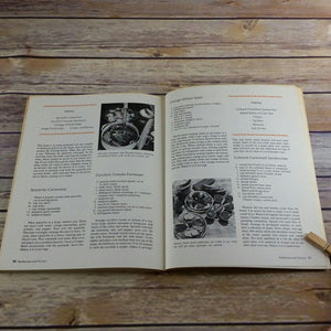 Vintage Cookbook Sunset Quick and Easy Dinners 1972 Paperback Book Suggested Menus Make Ahead Meals