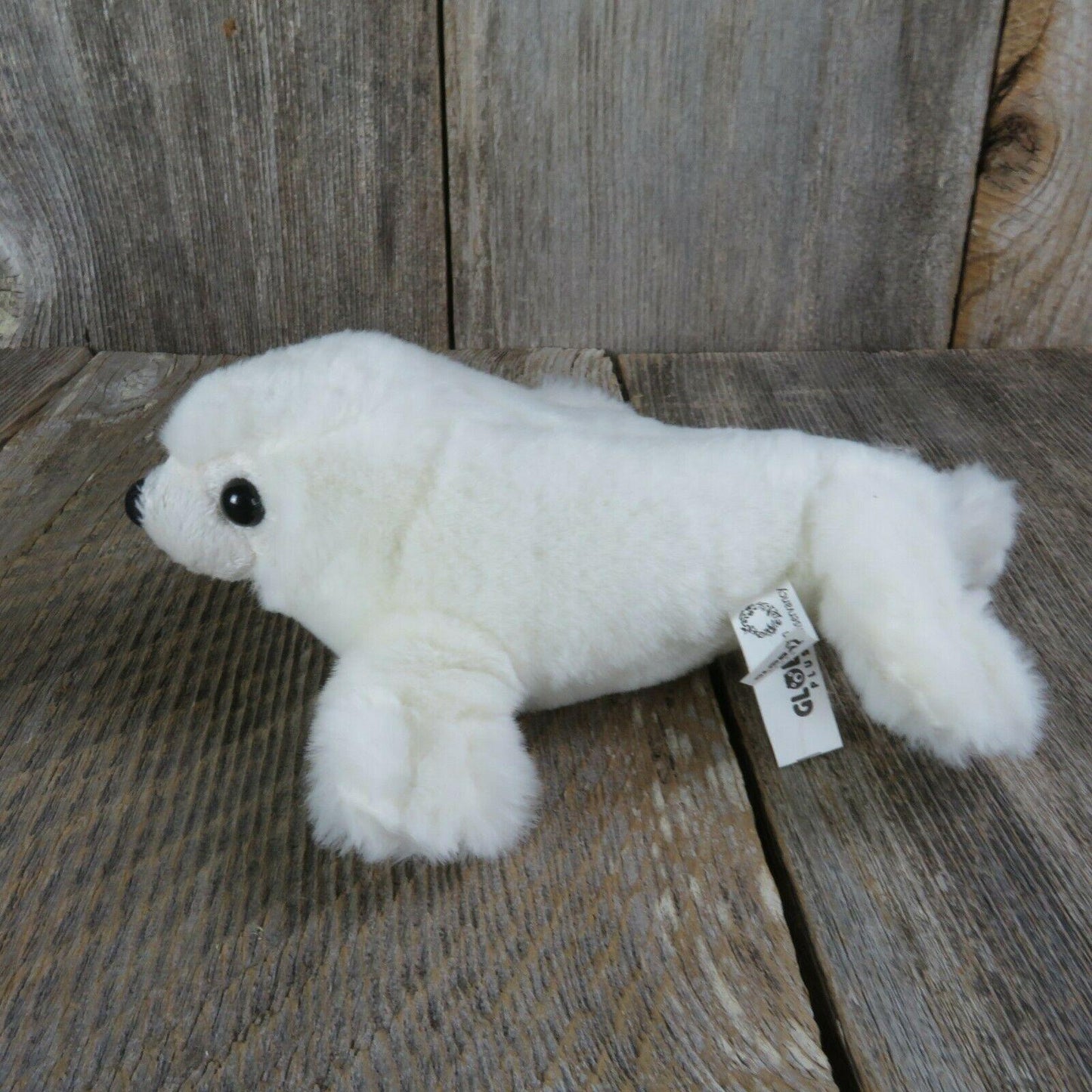 Seal Plush White Seal Lion Global Plush Stuffed Animal Ocean Ocean Conservancy