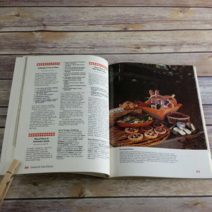 Vintage Cookbook Sunset Picnics Tailgate Parties 1982 Paperback Book Menus on the Move Heart of the Picnic Sweet Conclusions
