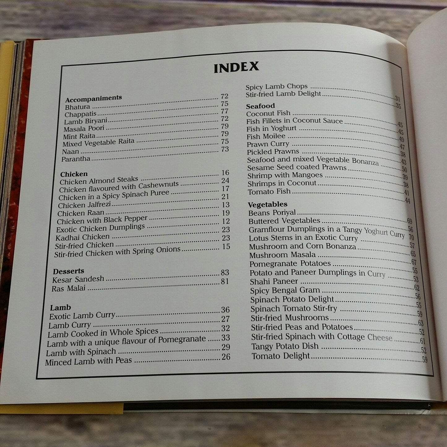 Vtg Indian Cookbook Recipes Indian Cuisine Balti 1996 Hardcover with Dust Jacket Indian Food Recipes Lustre Press
