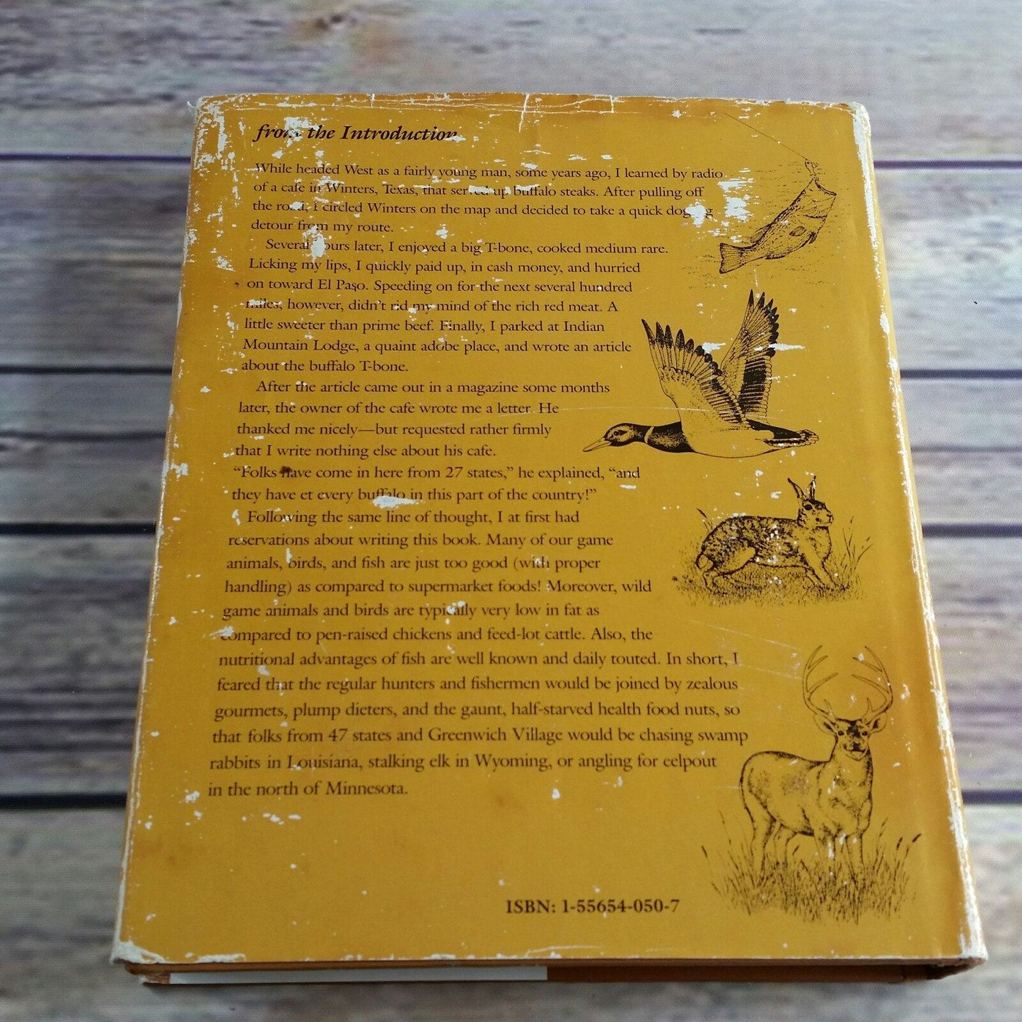 Vintage Cookbook Complete Fish and Game Recipes 1989 Outdoor Life AD Livingston Hardcover WITH Dust Jacket