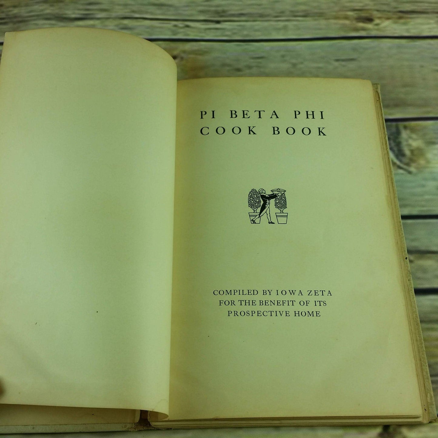 Vintage Sorority Cookbook Pi Beta Phi Cook Book 1960s Hardcover Prospective Home