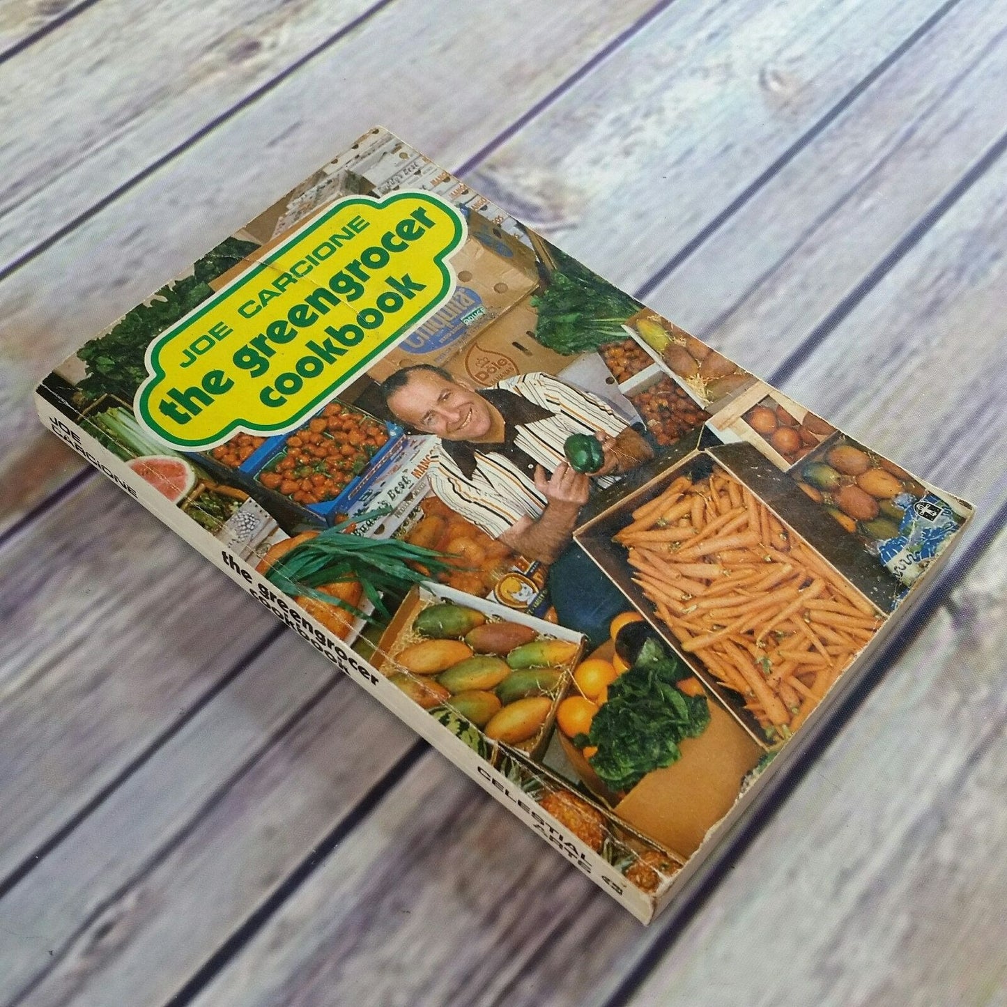 Vintage Cookbook The Greengrocer Cookbook Joe Carcione Fruit and Vegetable Recipes 1975 Paperback Green Grocer