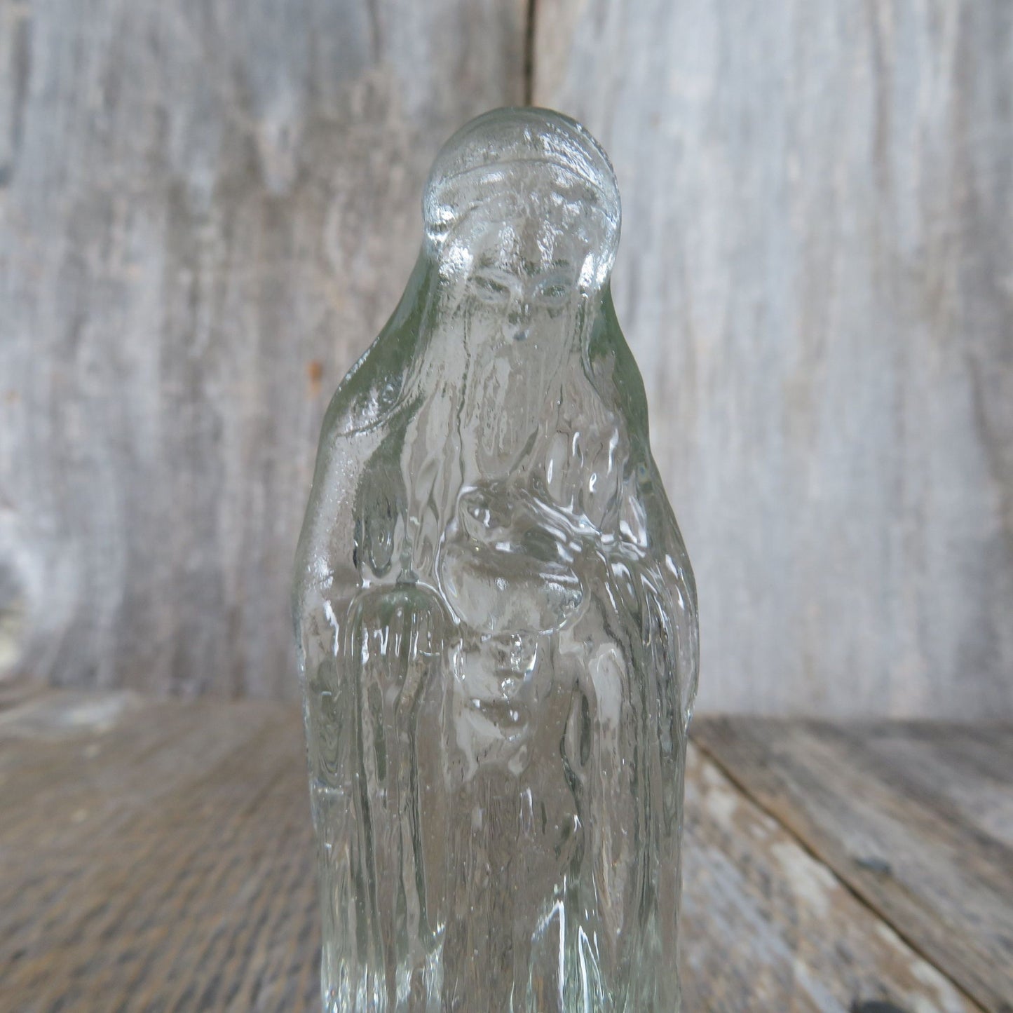 Vintage Figurine Clear Glass Wiseman Wise Men Nativity Replacement Wise Man Part Christmas Story Vintage