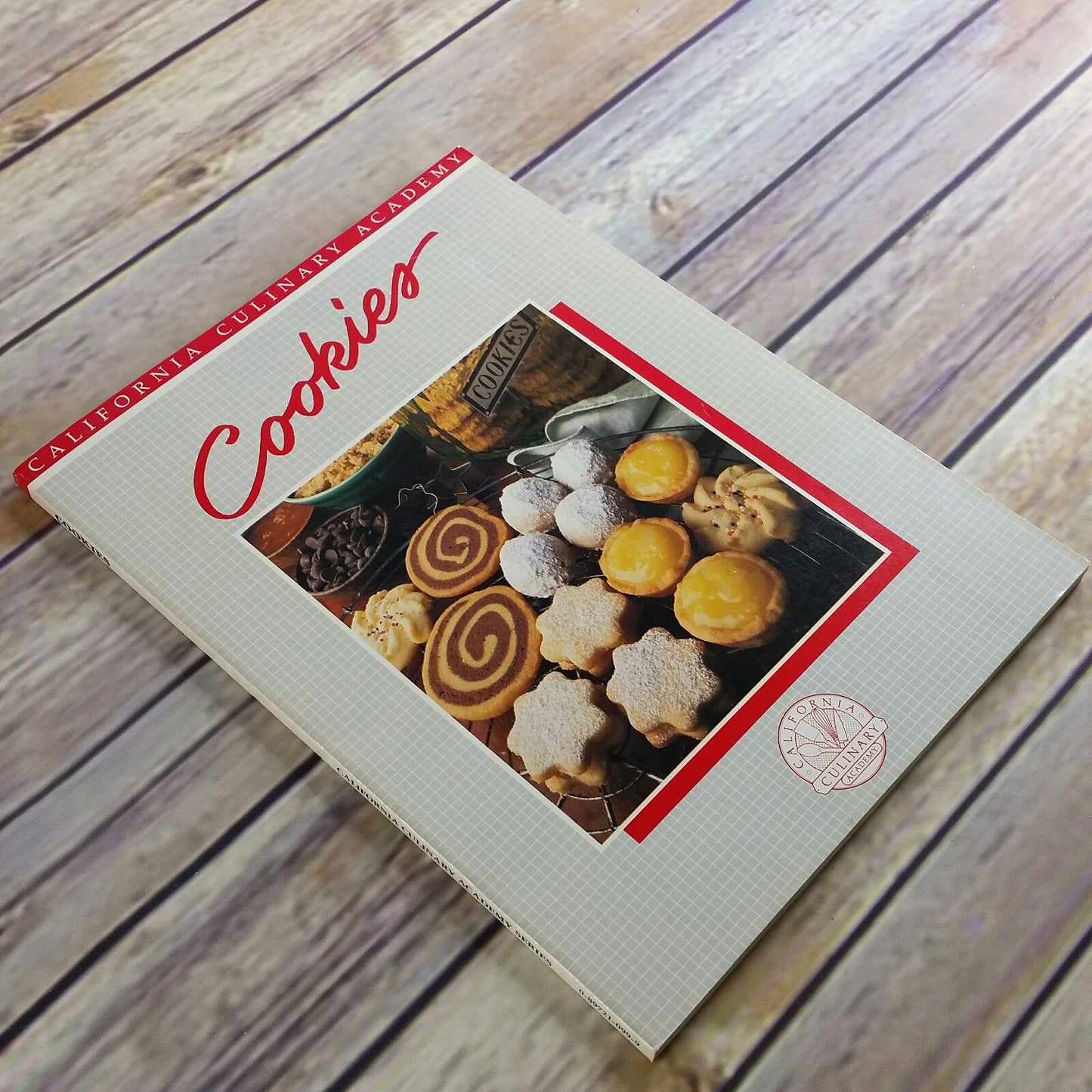 Vintage CA Cookbook California Culinary Academy Cookies Recipes Paperback Book 1987 Chevron Chemical Company