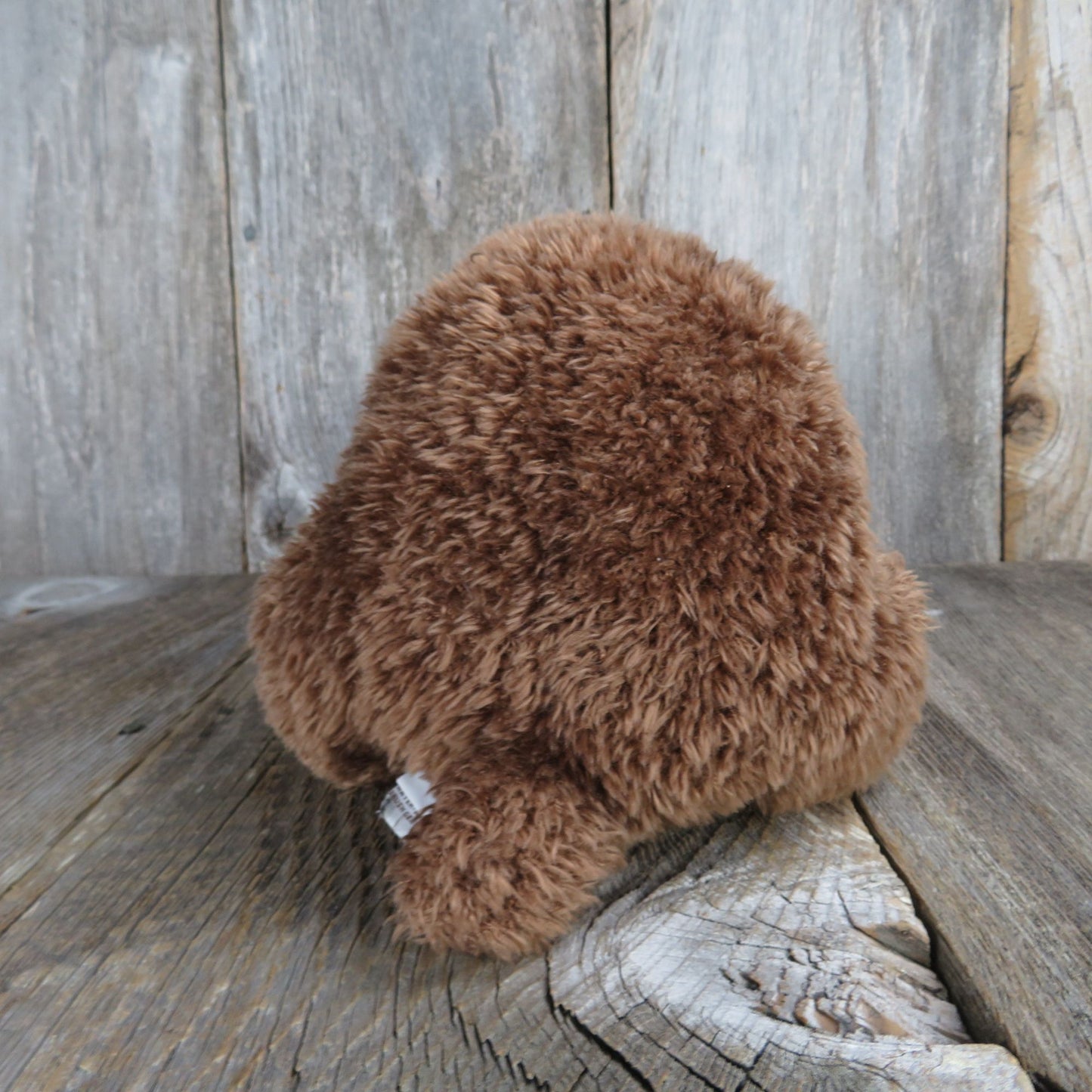 Teddy Bear Plush Gund Snoozer Fuzzy Laying Weighted Stuffed Animal