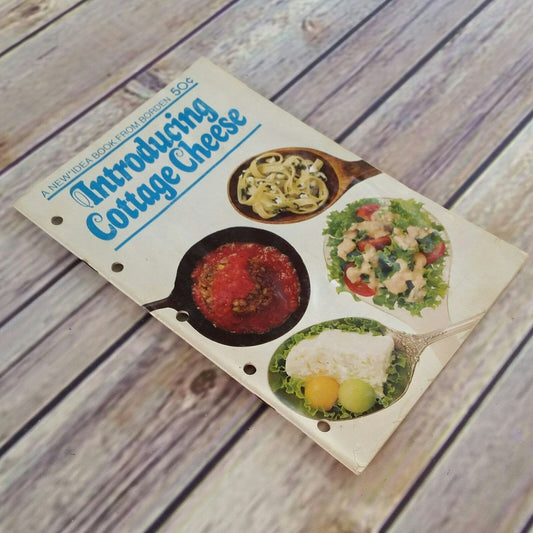 Vintage Cookbook Borden Promo Booklet 1977 Introducing Cottage Cheese New Idea Book from Borden - At Grandma's Table