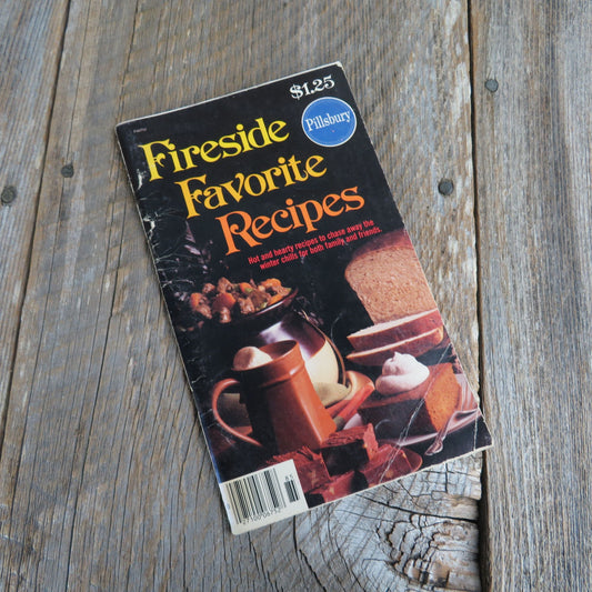 Fireside Favorite Recipes Pamphlet Cookbook Pillsbury 1978 Cooking from Scratch Paperback Booklet Grocery Store