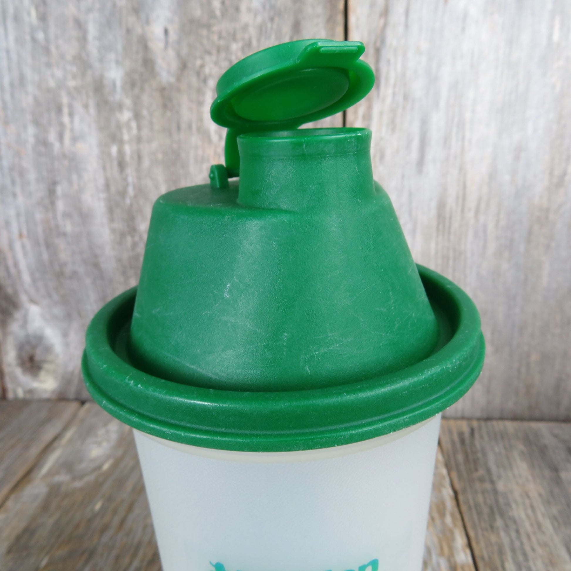Hidden Valley Ranch Shaker Bottle Cup Plastic Pour Spout Salad Dressing  Mixer Vintage