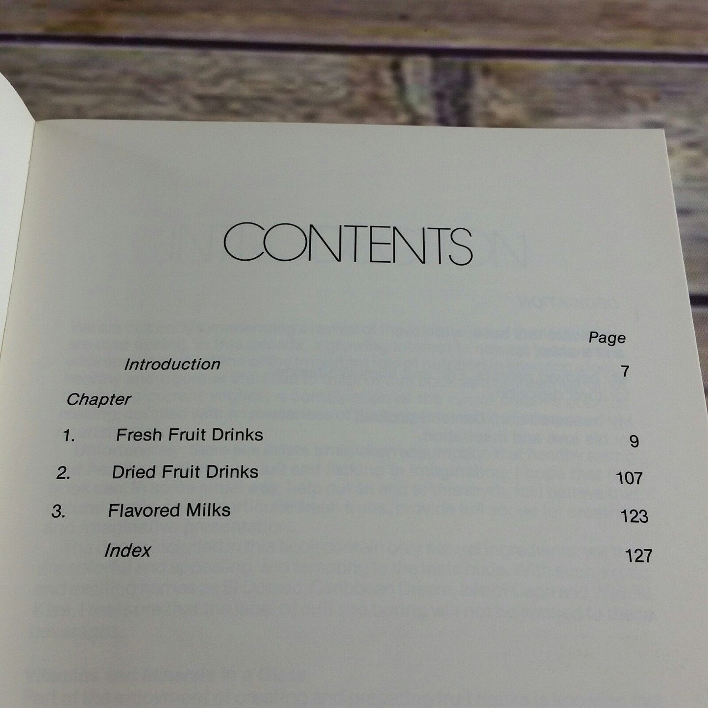 Vintage Cookbook Fresh Fruit Drinks Non-Alcoholic Cocktails Recipes for All Occasions 1984 First Edition Paperback Lorraine Whiteside