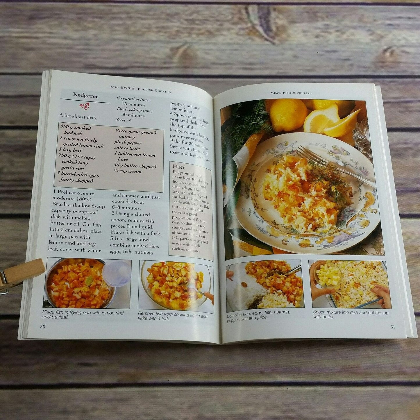 Vintage Step by Step English Cooking Recipes Cookbook Koneman 1994 Paperback Booklet Pamphlet Murdoch Books Confident Cooking
