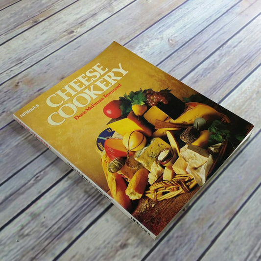 Vintage Cookbook Cheese Cookery Recipes 1980 Doris McFerran Townsend Paperback HP Books 1980s Cheesemaking Homemade Cheese Specialities