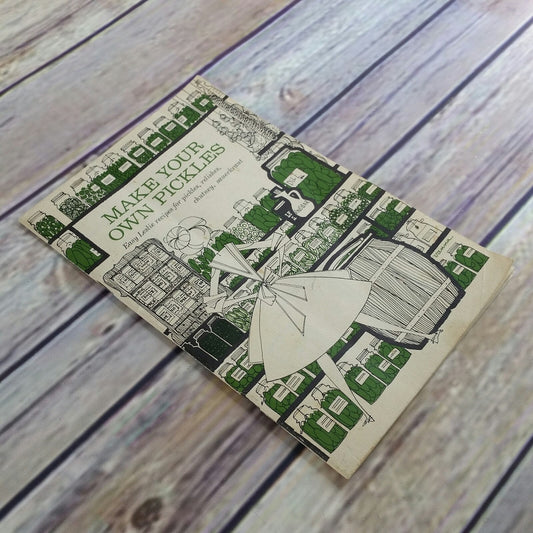 Vintage California Cookbook Make Your Own Pickles Leslie Salt Promo Recipes Paperback Booklet Spice Islands