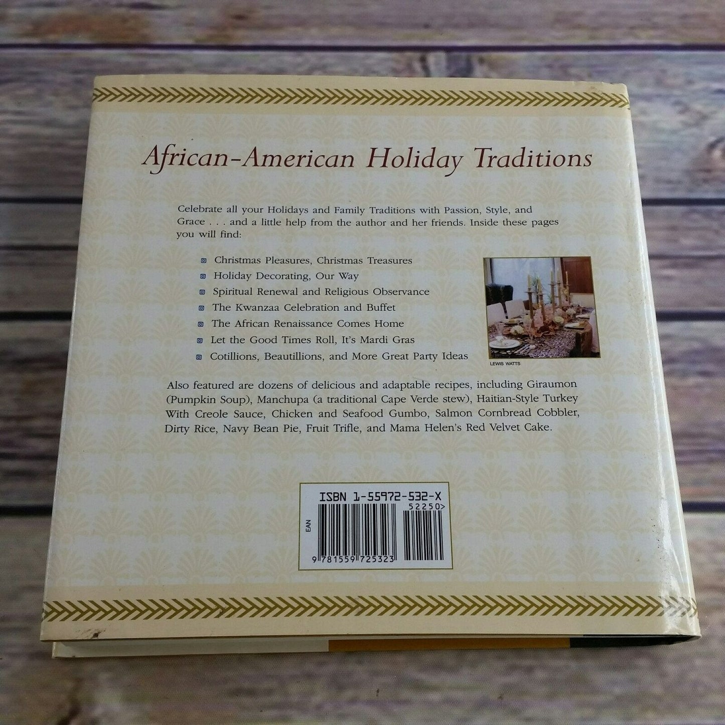 Vintage Cookbook African American Holiday Traditions Recipes Antoinette Broussard 2000 Hardcover Celebrating with Passion Style Grace