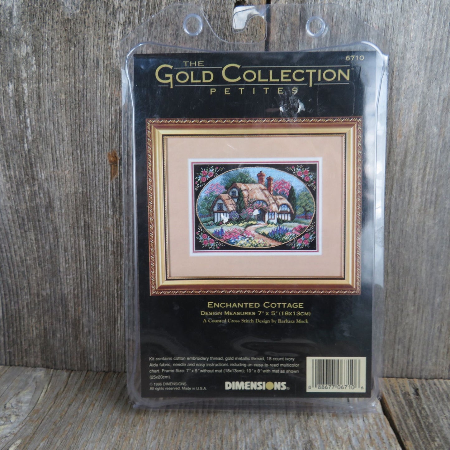 Enchanted Cottage Counted Cross Stitch Kit Dimensions Gold Collection Craft 6710