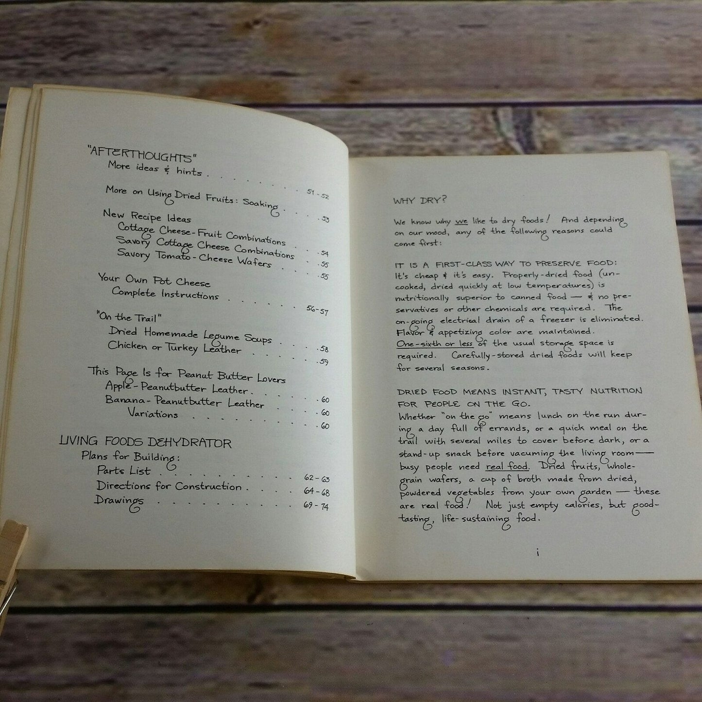 Vintage Cookbook Dry It You'll Like It Recipes Gen MacManiman 1974 Paperback Book Dehydrating Storing Preserving Food