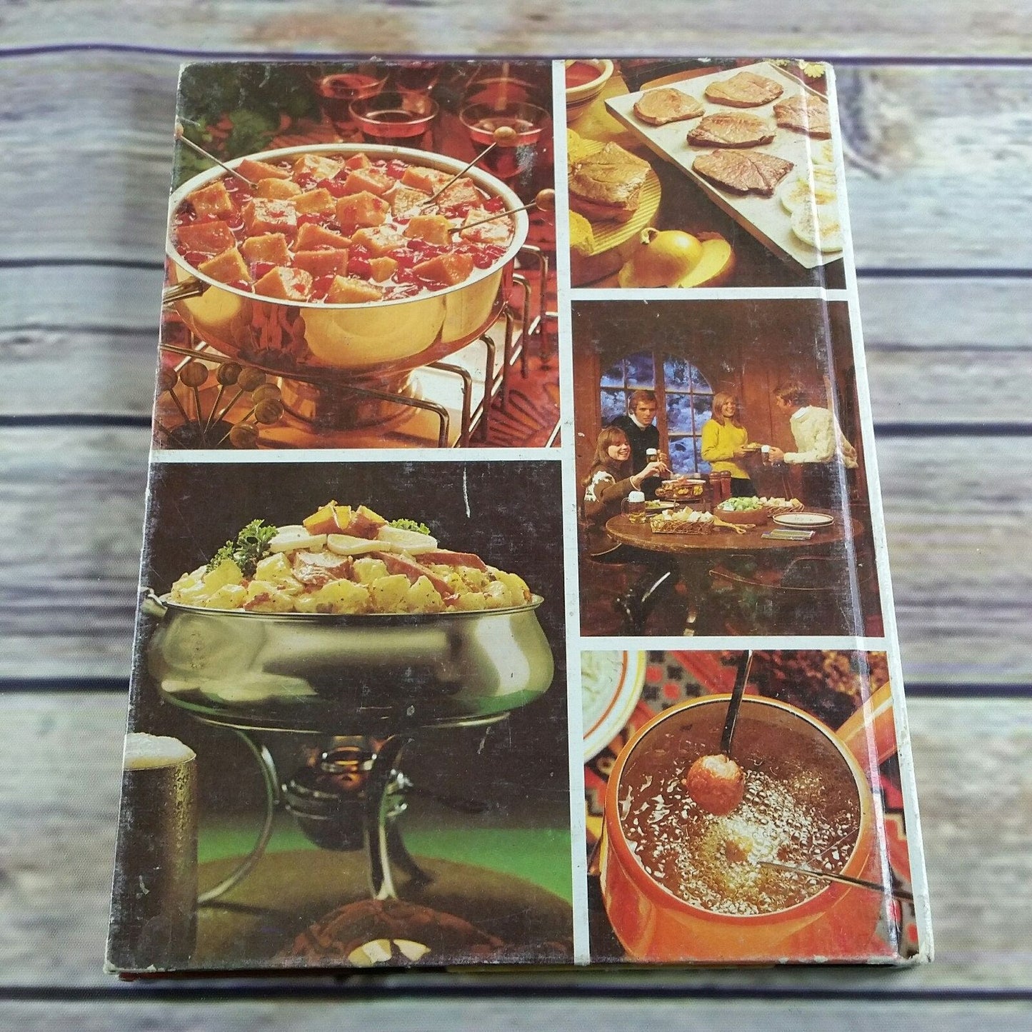 Vintage Cookbook Fondue Recipes Better Homes and Gardens 1972 8th Printing Hardcover