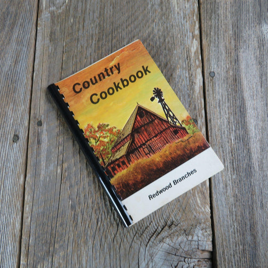 Vintage California Cookbook Redwood Branches of  Bank of America 1984 Country Cookbook