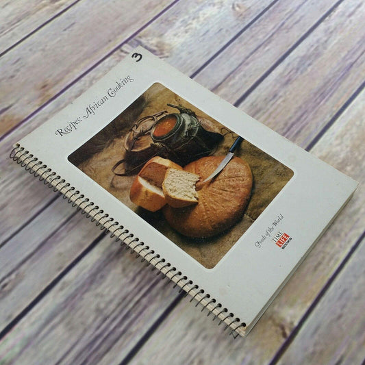 Vtg African Cookbook Recipes African Cooking Life Books Foods of the World 1970 Spiral Bound African Food Recipes
