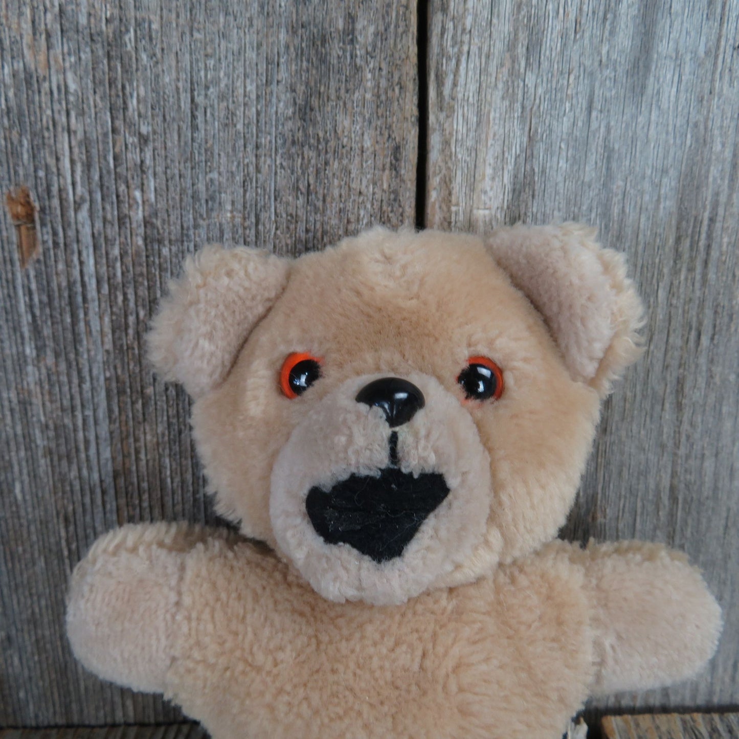 Vintage Snuggle Bear Plush Russ Fabric Softener Mini Stuffed Animal Teddy