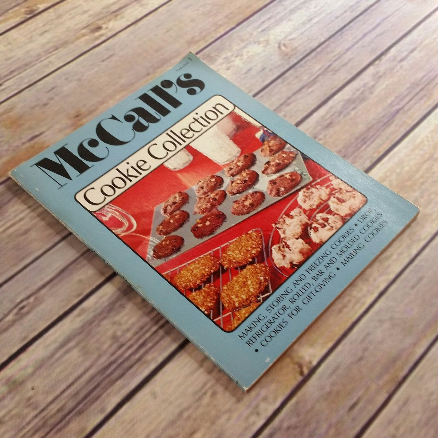 Vintage Cookbook McCalls Cookie Collection Cookie Book Cookie Recipes 1985 Cooky Paperback