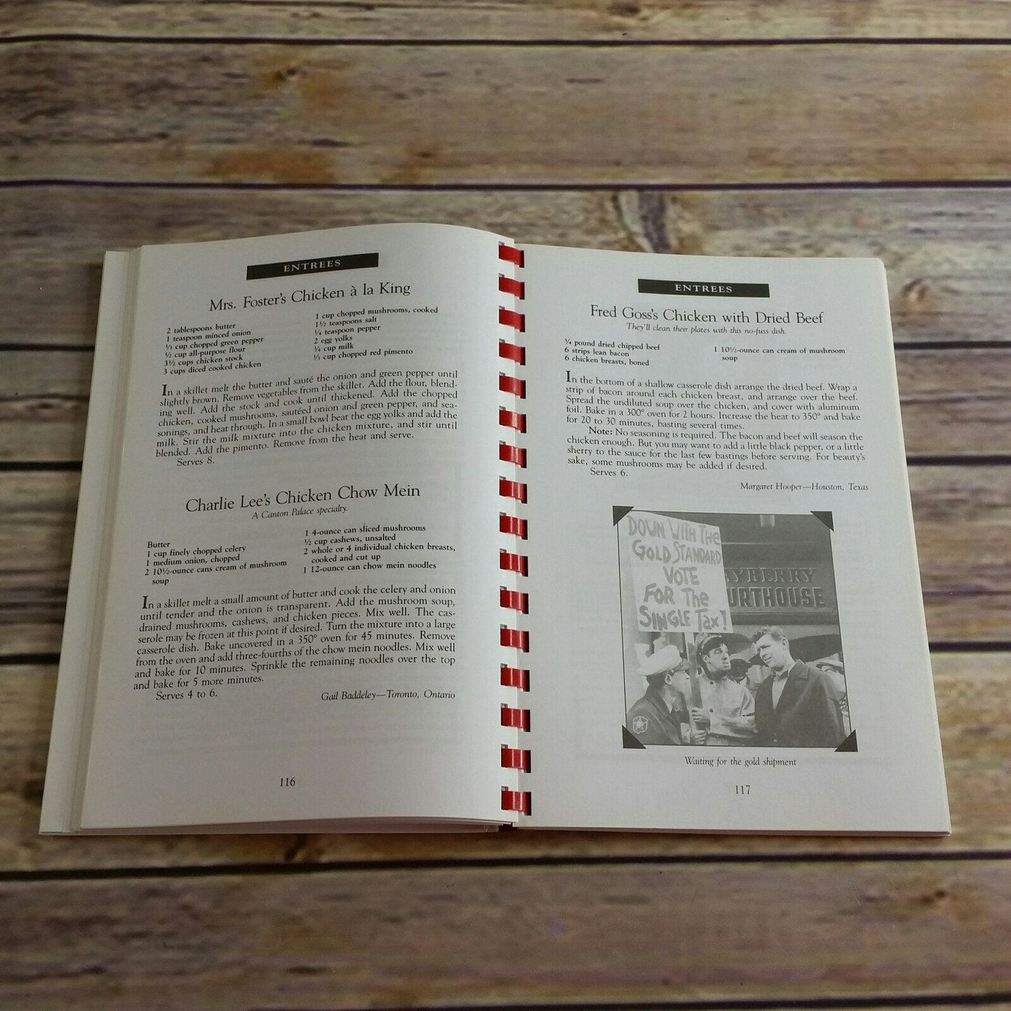 Vintage Cookbook Aunt Bee's Mayberry Cookbook Andy Griffith Show Recipes 1991 Spiral Bound Blue