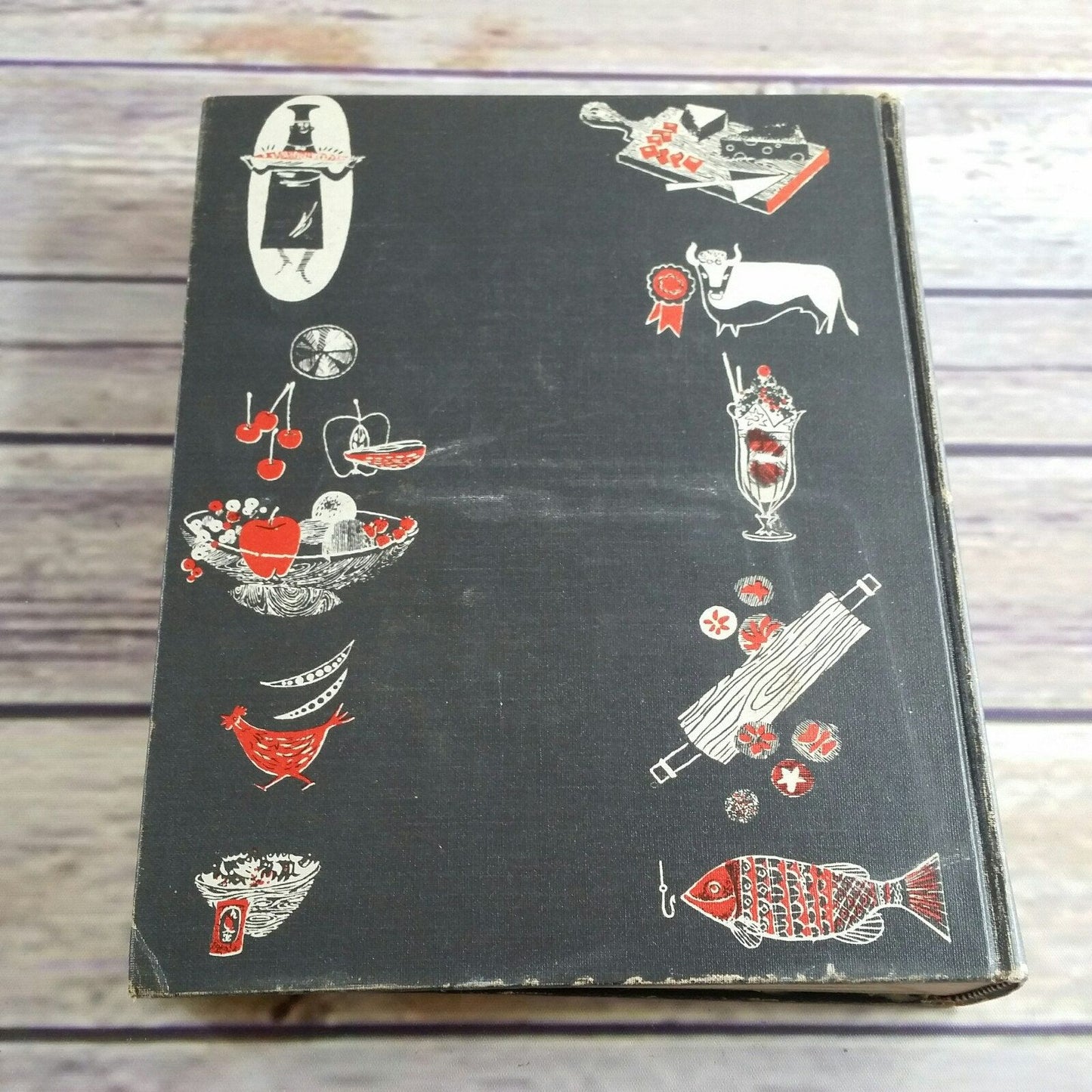 Vintage Cookbook Good Housekeeping Cook Book 1955 Recipes Hardcover NO Dust Jacket